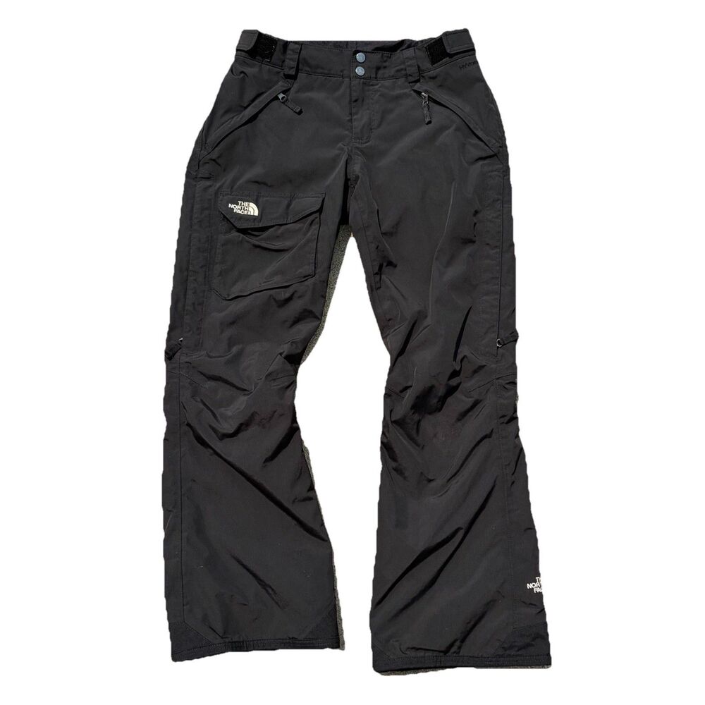 The North Face Women’s Hyvent Ski Pants Black Insulated Pockets SzMedium Nylon